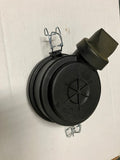 Walker Mower 5088-11 Air cleaner Cap,Donaldson with 5090-2 vacuator valve