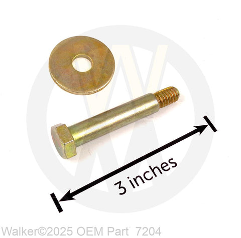 Walker Mower 7204 Seat Shoulder bolt with washer