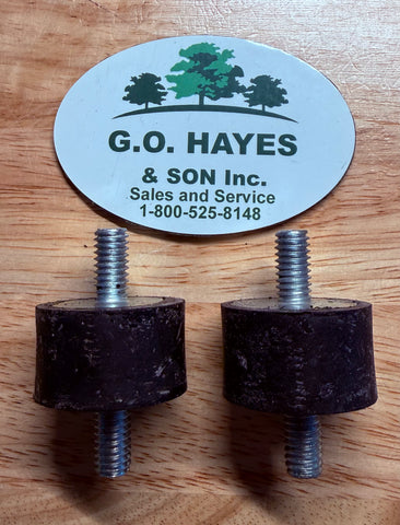 Walker Mower Seat Shock Mount .  This is a SET of two (2)  7440-5
