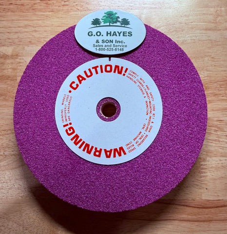 Lawn Mower Blade Sharpening Wheel  8" Ruby wheel Replaces RBG #208
