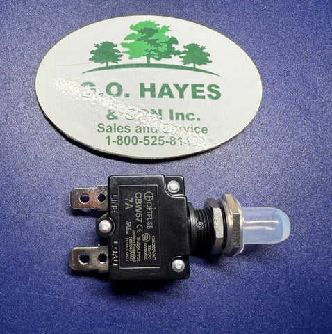 7941-5 & 7941-3 in dash curcuit breaker & boot Walker Mower