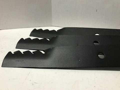 Scag 21" Shredder blade SET (3)483318, 481708, 481712,482879
