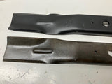 OEM Walker Mower 42" GHS LH & RH Deck Blade Set  #5705-3 & 5705-4