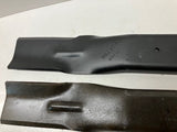 OEM Walker Mower 42" GHS LH & RH Deck Blade Set  #5705-3 & 5705-4
