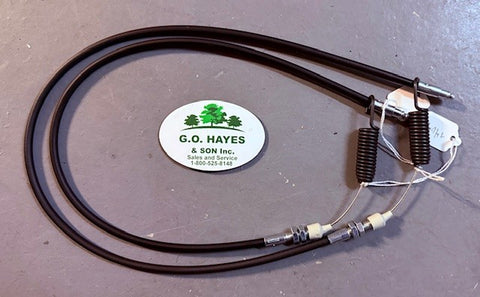 OEM WALKER MOWER PART 7410 , 7409 Brake Cable KIT - 2 Cables