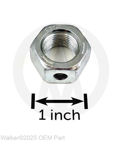 Walker Mower Rear Tail Wheel Axle Nut 8039