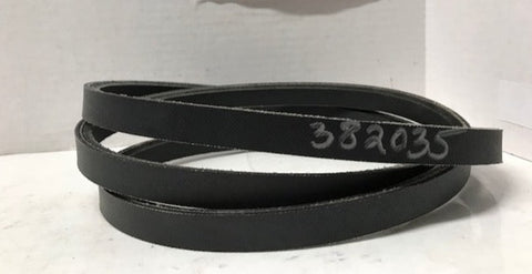 GRASSHOPPER MOWER Replacement for OEM #382035 BELT MID MOUNT MOWERS