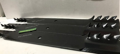 Blades Scag Mower 24 1/2"HD shredder/Gator Toothy edged Blade 482694HD