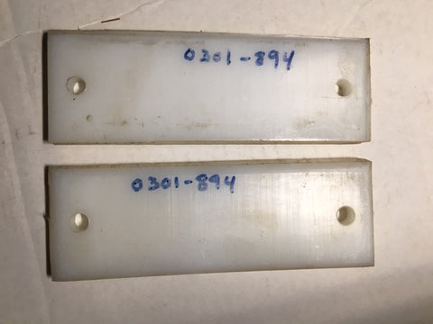 ASV Track Truck Groomer Snowsaver Pads (Set of 2) 301 894