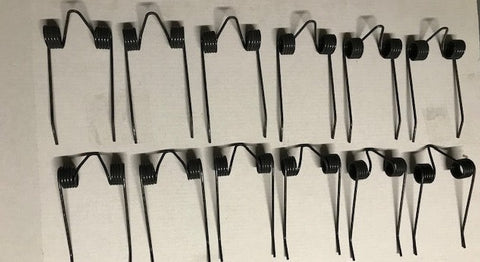 12 PACK Dethatching tines replace #6610 for Walker Mower Not OEM