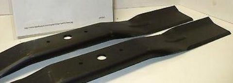 PICK YOUR SIZE: Walker Mower 42" Deck Blades (2) Made to OEM specs