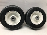 Walker Mower FLAT FREE Deck Wheel's (2) 5715-3