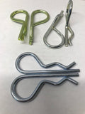 Six (6) Walker Mower Deck Hitch Pin SET OEM 7775-1+7775-2+5775-2