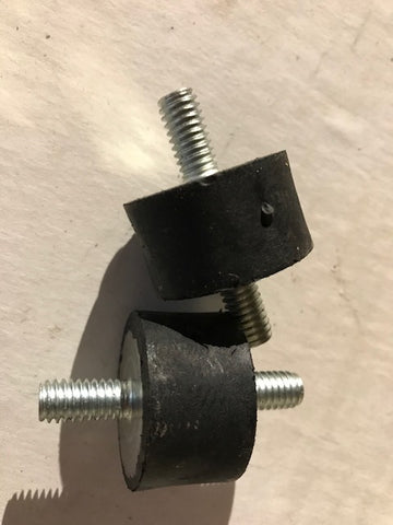 Walker Mower Shock Mount (1-1/4x3/4) OEM.  This is a SET of two (2)  7440-5