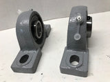 PILLOW BLOCK BEARING SET(2) / GRASSHOPPER 122044  700 and 900 series, WOODS 6180, 6182