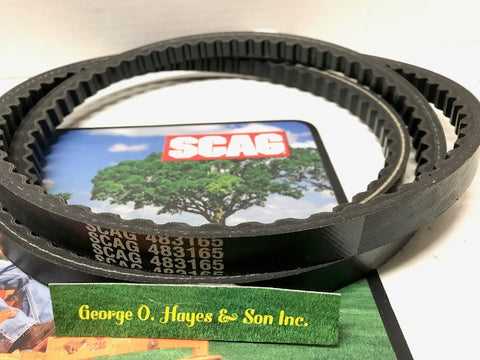 Scag Mower OEM Hydro Drive Belt #483165 (MADE WITH KEVLAR)